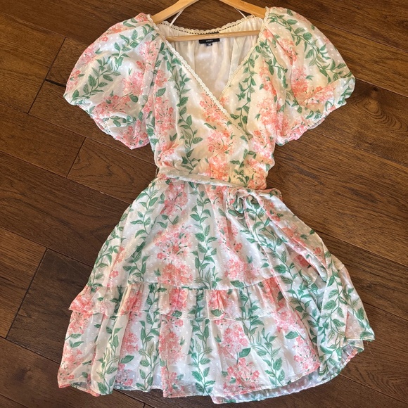 Vici summer tie waist dress - Picture 1 of 3